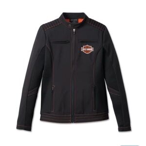 Harley Davidson Mesh Riding Jacket Womens plus 1x logo winter fall new